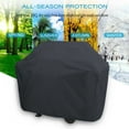 BBQ Grill Cover Barbecue Round Cover Waterproof for Garden Patio