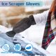 thumbnail image 3 of Raspador de hielo con guantes, Guantes negros profesionales ergonómicos para raspar hielo, Raspador de hielo para coche, Herramienta para descongelar ventanas de coche ultraligera, 3 of 5