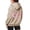 Khaki, variant on NinXxx Women's Cancer Prevention Zipper Long Sleeve Pocket Drawstring Hoodie Sky Blue XXL