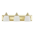 thumbnail image 6 of Livex Lighting Springfield 3 Bath Light in Polished Brass, 6 of 11