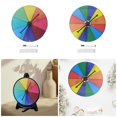 thumbnail image 2 of Tabletop Prize Turntable Fortune Wheel Spinnings Game Lucky Draws Roulette Wheel Erasable Reusable Fortune Wheel, 2 of 9