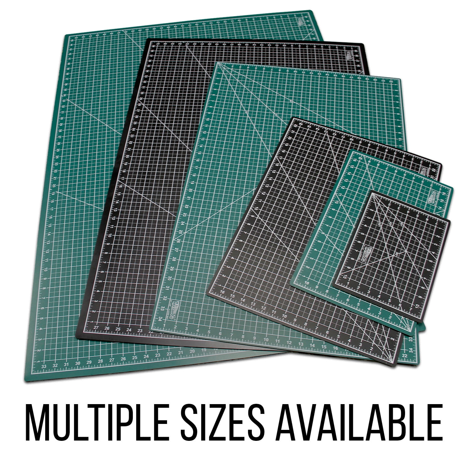 Self Healing Cutting Mat: 24 X 36 Inch Large Double Sided 5-Layer Gridded  PVC Cu