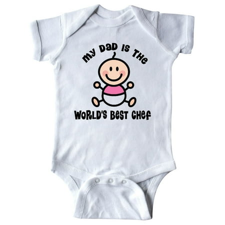 Dad Worlds Best Chef Infant Creeper (Best Pampered Chef Items)