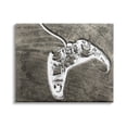 thumbnail image 2 of Stupell Industries Video Game Controller Over Rustic Wood Grain Pattern, 30 x 24, Design by Daphne Polselli, 2 of 5