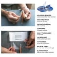 thumbnail image 3 of Kit de Réparation TEAR-AID Vinyle Type B Patch Transparent pour Vinyle, 3 of 5