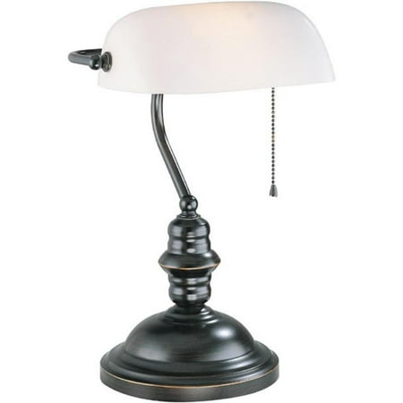 Lite Source Bronze Banker Desk Lamp