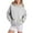 02-Grey, variant on Ujnder Women's Cozy Basic Sweatshirts Loose Fit Hoodies with Pocket Long Sleeve Drop Shoulder Pullover for Women Casual Fall Outfits 04-Navy L
