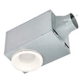 thumbnail image 1 of 80 CFM Ceiling Bathroom Exhaust Fan with LED Light & Night Light, Off White, 1 of 1