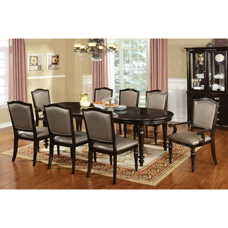 Furniture of America Lucia 9 Piece Formal Dining