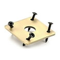 thumbnail image 6 of Electric Guitar Flat Bottom Metal Jacks Plate Square Jackplate with Screws, 6 of 8