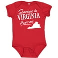 thumbnail image 3 of Inktastic Someone in Virginia Loves Me Boys or Girls Baby Bodysuit, 3 of 5