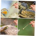 thumbnail image 2 of Reusable Reptile Spoon Pet Food Scoop Lizard Food Feeding Tool Stainless Steel Reptile Feeding Spoons Set, 2 of 5