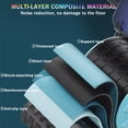 thumbnail image 3 of Ab Roller Wheel Bersauji 2023 con rodillera y temporizador, color naranja/azul, 3 of 8