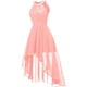 thumbnail image 3 of Vestido de cóctel para mujer, vestidos de fiesta irregulares sin mangas., 3 of 4
