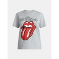 thumbnail image 5 of The Rolling Stones Women's Graphic Tee with Short Sleeves, Sizes XXS–XXL, 5 of 5