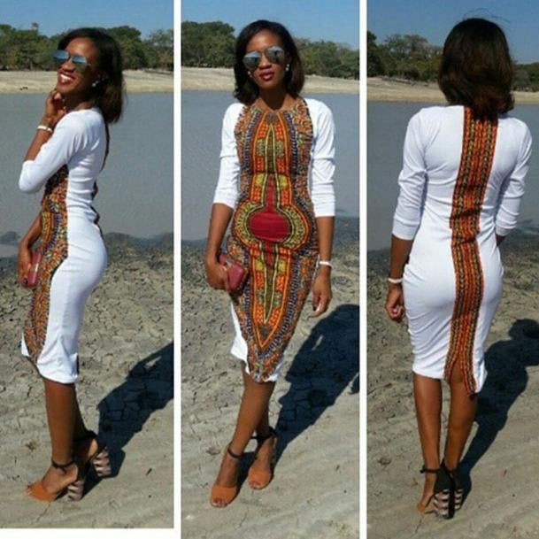 african print party dresses