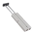 thumbnail image 1 of Cilindro Neumático De Doble Efecto, Cilindro De Aire Compacto De Doble Vástago Resistente A La Corrosión aleación De Aluminio Sin Fugas Buen Sellado Alta Resistencia Para Uso, 1 of 7