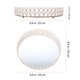 thumbnail image 3 of 1pc Elegant Jewelry Almacenamiento Bandeja Redonda Espejo Superficie Tray Organizador Home, 3 of 6