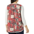 thumbnail image 3 of Snap Front Cobbler Aprons Vest with Two Patch Pockets, 3 of 7