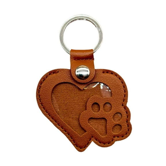 Pet Fur Keepsake KeyChain,Cute Heart Shape Keychain Pet Hair Keepsake Keyring,Pets Hairs Collector for Dog & Cat,Portable Dog Hair Storage Keychain,Memorial Gifts for Cat Lover