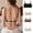 Black, variant on Backless Bras for Women - Seamless Spaghetti Strap Wireless Bra, Stretchy Breathable for Low Back Tops