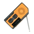 thumbnail image 4 of funtasica Emergency Flashlight Solar Alarm Portable Charger Charging Light Reading Lamp AM FM WB, 4 of 9
