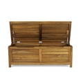 thumbnail image 1 of Homestyles 5663-25 Boîte de Rangement Maho, Marron - 17.75 x 51 x 19.5 Po., 1 of 18