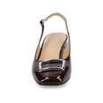 thumbnail image 6 of Journee Womens Everlee Sling Back Square Toe Pumps, 6 of 9