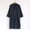 #376-Navy, variant on Wowcloth Men's 3/4 Sleeve V-Neck Robe, Lightweight Breathable with Pockets and Tie Belt, Casual Loungewear for Home and Summer