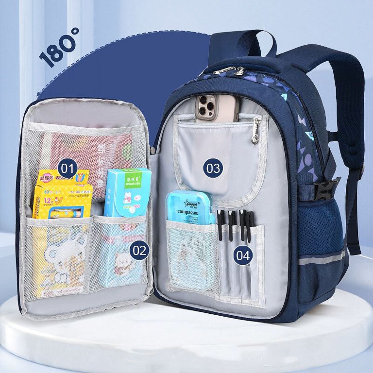 Kids Backpack Children School Bags for Boys Orthopedic School