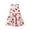 Red, variant on REDARER Girls Sleeveless Watercolor Strawberry Print Dress with Elastic Waist Casual Summer Outdoor Play Soft Breathable Easy Mix Dress for Kids,18-24 Months