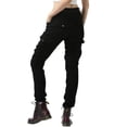 thumbnail image 6 of HNMKIU Pants for Women Slim Fit Ventilated Summer Breathable Motorcycle Riding Shorts Casual Comfortable Black,L, 6 of 6