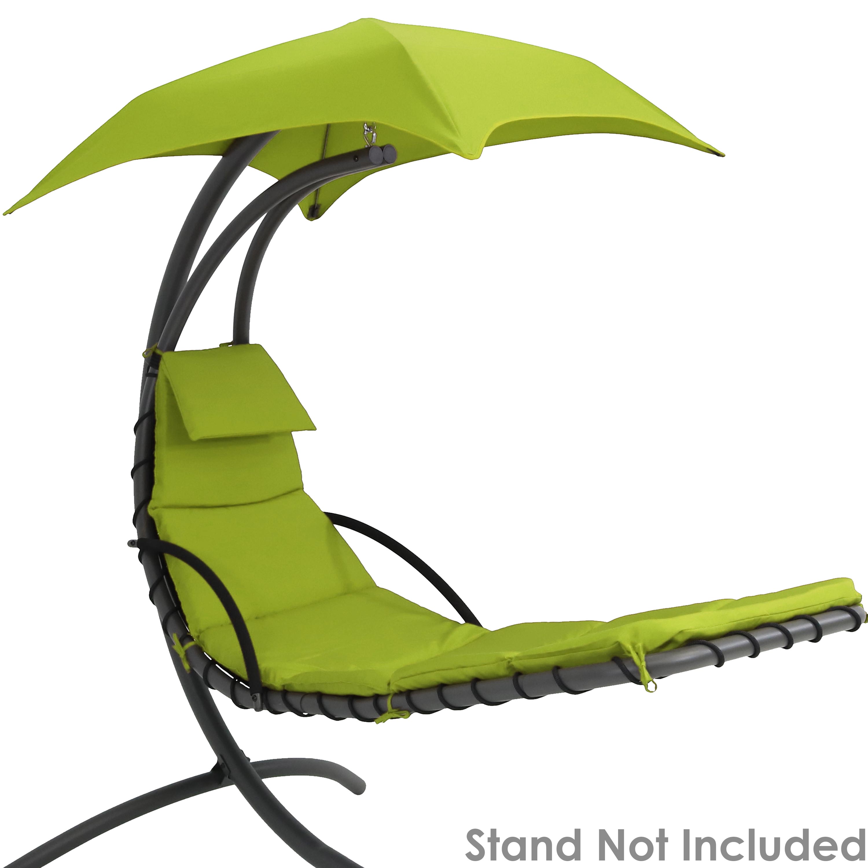 Outdoor Hanging Lounge Chair Replacement Cushion and Umbrella Fabric for Chaise Hanging Hammock Chair - image 3 of 3