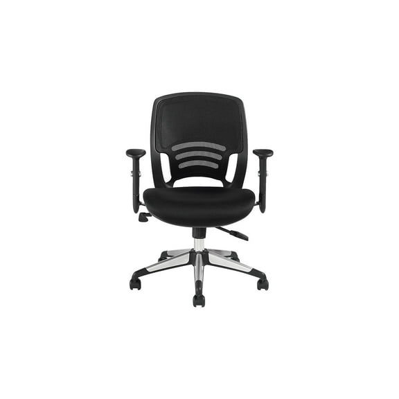 Global Offices To Go Fabric Manager Chair Mesh Black (OTG11686B)