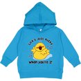 thumbnail image 2 of Inktastic Life's Ducky 2nd Birthday Toddler Hoodie, 2 of 4