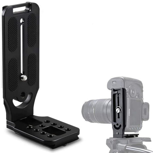 Support de caméra en forme de L Vidéo Prise de vue verticale Plaque à  dégagement rapide Vis de support en L 