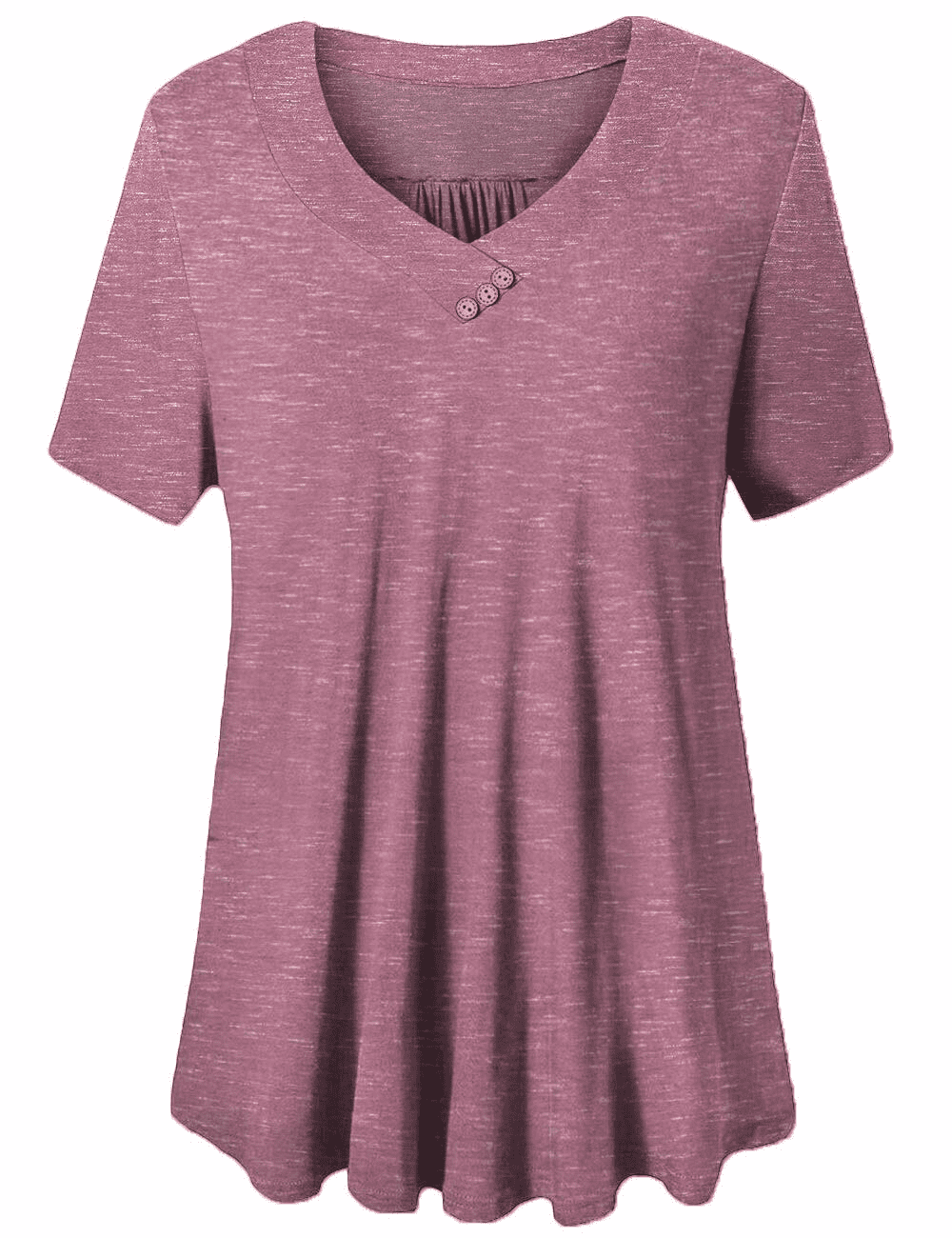 U.Vomade Women's Plus Size Tops Short Sleeve Blouses Flowy Summer Tunic Tops M-4X U.Vomade Women's Plus Size Tops Short Sleeve Blouses Flowy Summer Tunic Tops M-4X