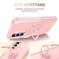 thumbnail image 3 of Petocase Heavy Duty Silicone Rugged Cell Phone Case for Samsung Galaxy A14, Rose Gold, 3 of 8