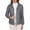 Gray, variant on Goodtrade8 Zip up Womens Coats Warm Fleece Jacket Collared Solid Color Pocket Long Sleeve Casual Tops for Women 2025