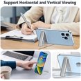 thumbnail image 4 of Ultra Thin,Vertical And Horizontal Aluminum Tabletop Mobile Phone Holder,Adjustable Angle Cell Phone Holder For Iphone, 4 of 4