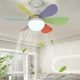 thumbnail image 4 of Ceiling Fans with Lights E27/26 Socket Screw in Ceiling Fan Socket Fan Light Ceiling Fans with Lights Multicolor,B, 4 of 5