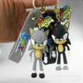 thumbnail image 5 of Llavero de Sonic Animation Sonic Shadow PVC con personaje llavero bolsa llavero colgante accesorios juguetes para niños regalos de cumpleaños, 5 of 5