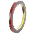 thumbnail image 3 of 2Pcs Strong Permanent Double Sided Super Sticky Foam Tape Roll for Vehicle Car, Red -15Mmx3M & 8Mmx3M, 3 of 8