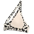 thumbnail image 5 of CRZ YOGA Womens V Neck Bikini Tops Twist Front Triangle Sexy Bathing Suit Criss Cross Back Swimsuit Padded, 5 of 5