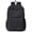 Black, variant on PRIYAL Solid Color Lightweight Casual Unisex Backpack for Daily Use,Work,Travel