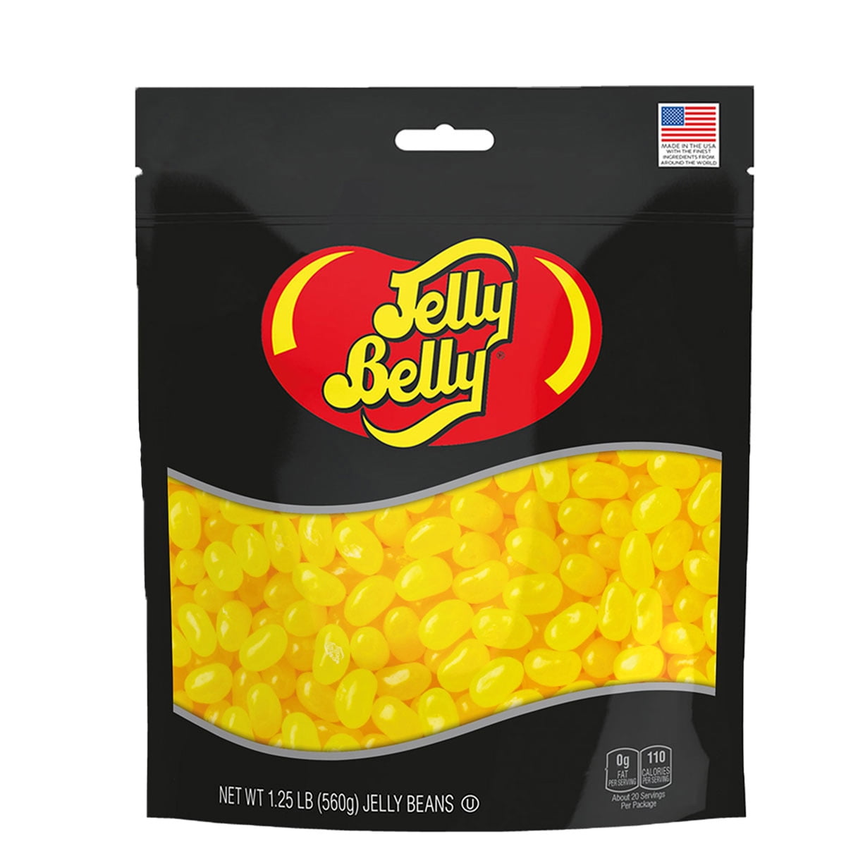 Jelly Belly Sunkist Lemon Jelly Beans 1.25 Pound Resealable Pouch