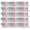 60 Pastel Assorted, variant on Bulk Patterned Funky Ankle Socks, Low Cut, Footie Sock, Stripes Motifs Colorful Patterns, Wholesale Packs (60)