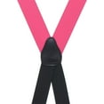 thumbnail image 3 of SuspenderStore Grosgrain Solid Color Suspenders - Drop Clip Attachment - 2 Sizes, Array Of Beautiful Colors, 3 of 4