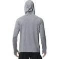 thumbnail image 3 of Roadbox Mens UPF 50+ Fishing Shirts, Long Sleeve UV Sun Hoodie, Hiking Running Swim Athletic Workout Shirt, 3 of 6