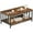RusticBrown, variant on Farmhouse Coffee Table with Storage - Rustic Brown Finish